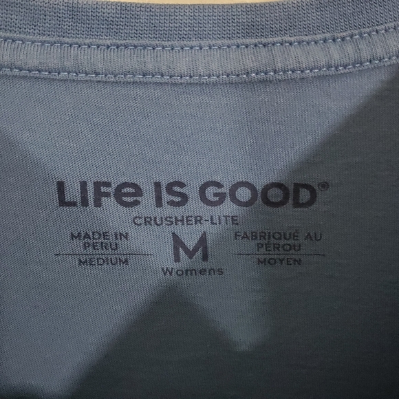 Life is Good Disney Winnie The Pooh Best Things in Life Crusher Tee Size Medium - Picture 5 of 8